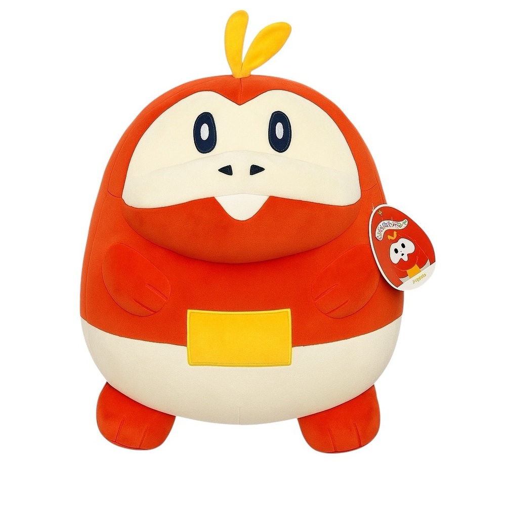 Squishmallow RARE Pokémon Fuecoco 24″ Jumbo Plush Authentic Kellytoy NWT w FLAW